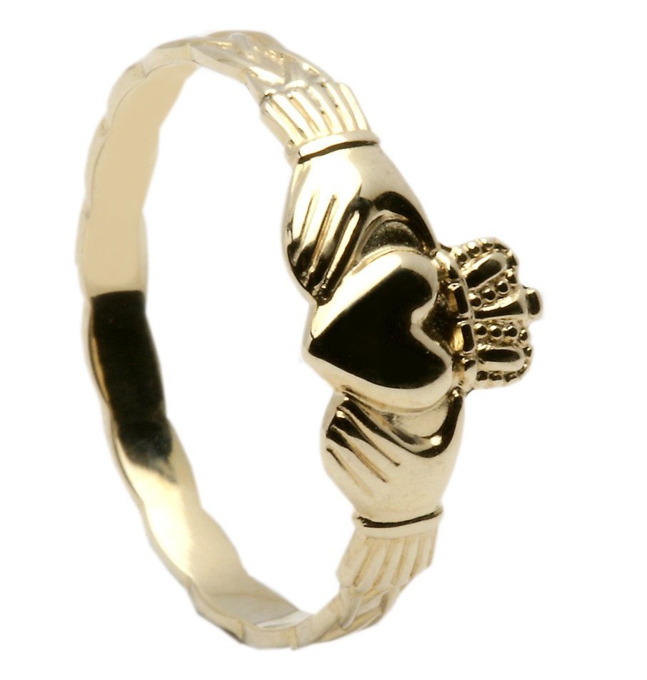 Gold Claddagh Ring